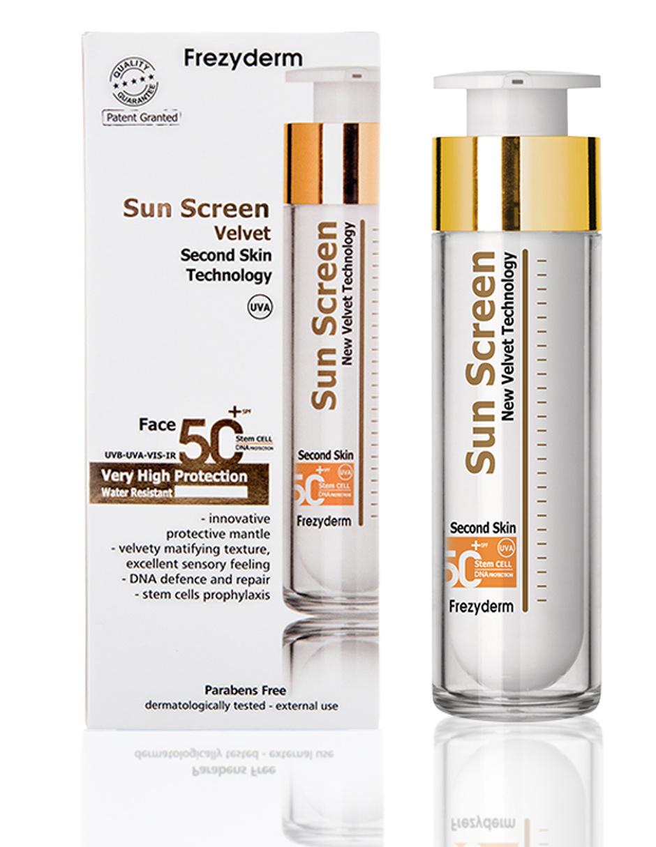 Protector solar FPS 50 Sun Screen Velvet 4