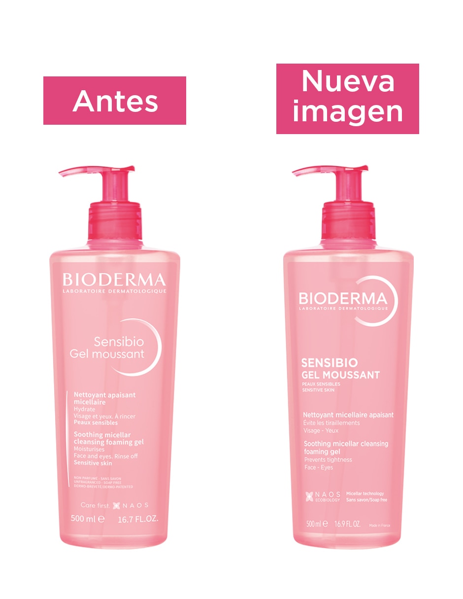 Jabón facial Gel Moussant Sensibio 1