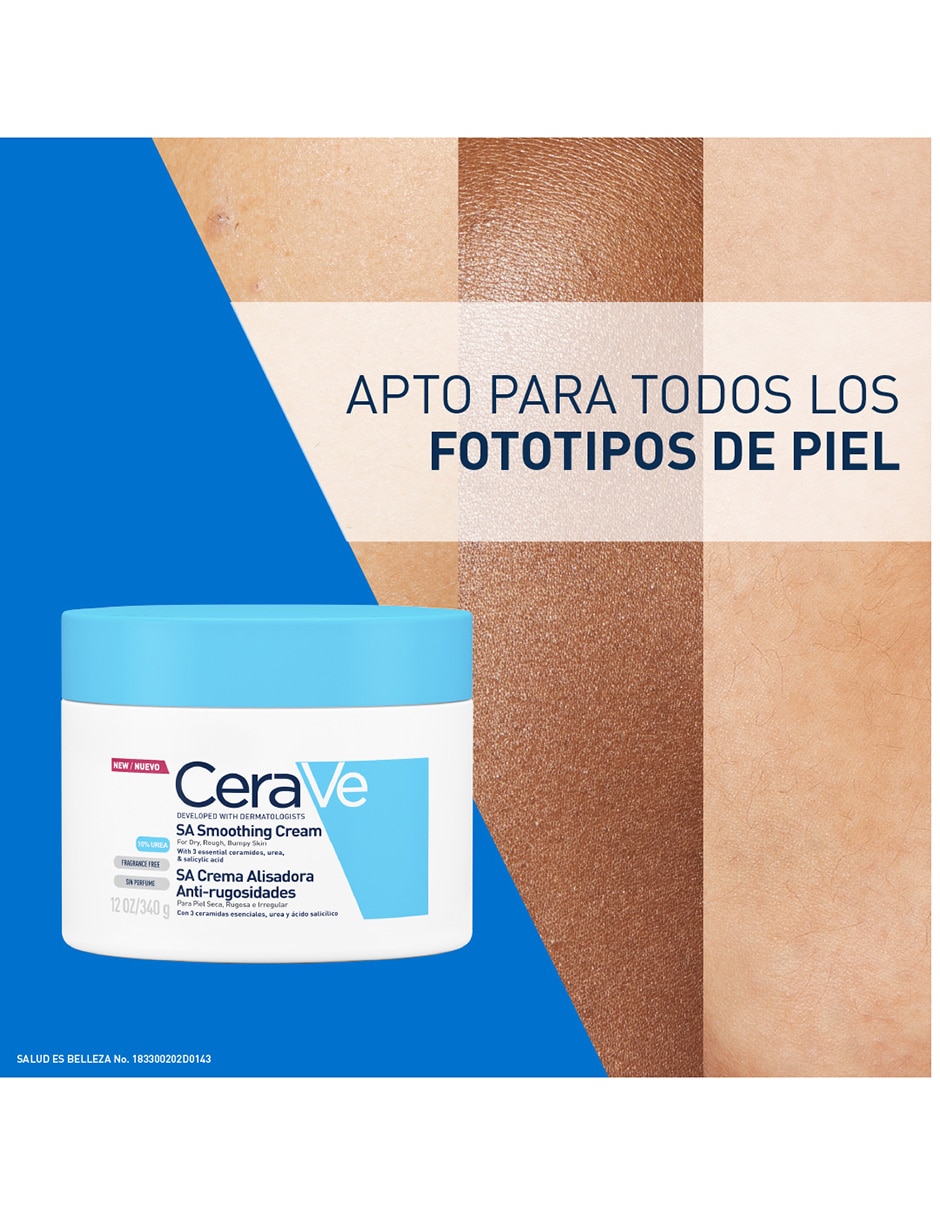 Crema para cuerpo recomendada para hidratar día y noche Cerave para piel seca 8