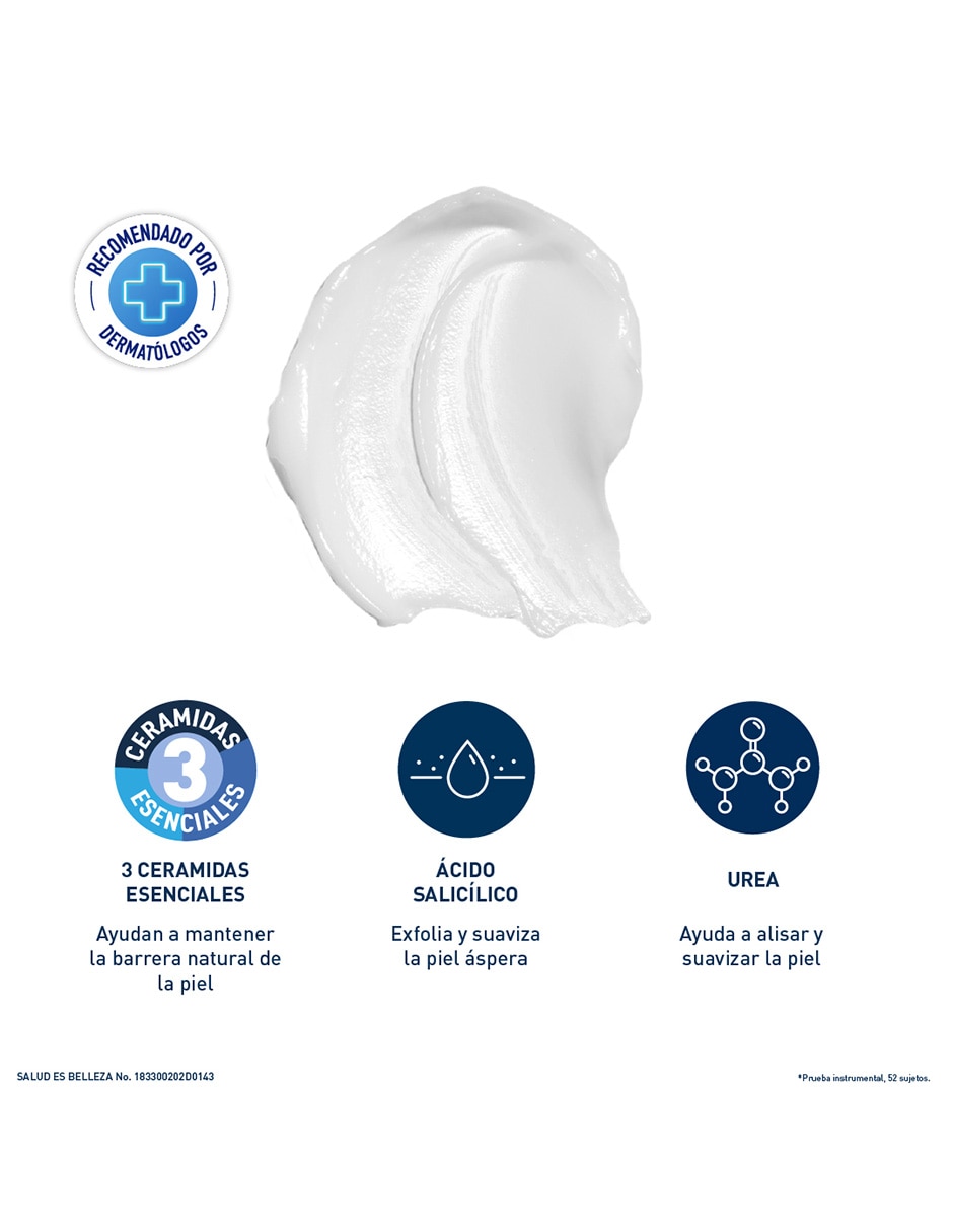 Crema para cuerpo recomendada para hidratar día y noche Cerave para piel seca 9