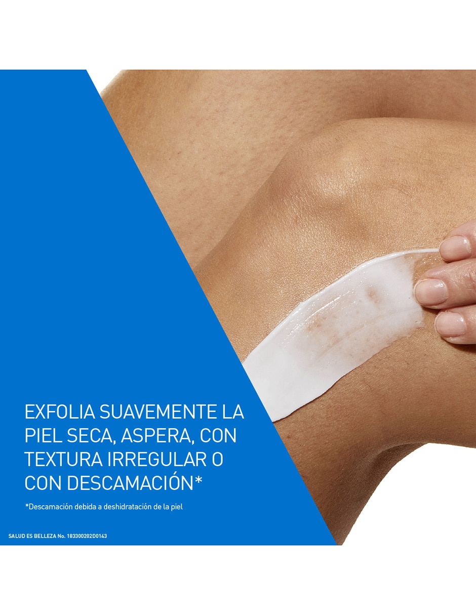Crema para cuerpo recomendada para hidratar día y noche Cerave para piel seca 10