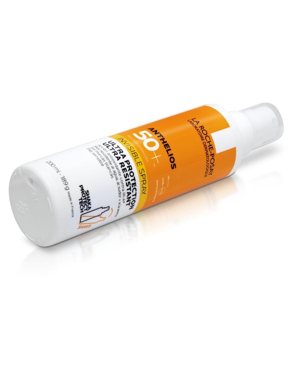 Protector solar FPS 50 Anthelios Invisible Spray 2