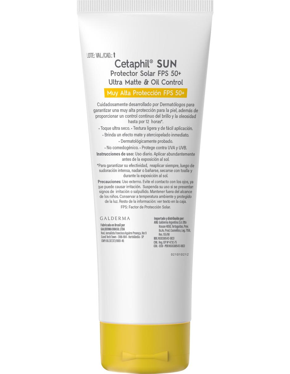 Protector solar FPS 50+ Sun Oil Control 50 ml 2
