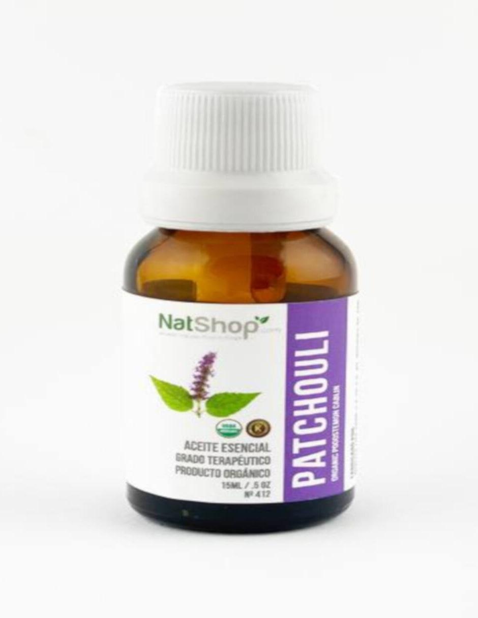 Aceite esencial de patchouli, orgánico Natshop