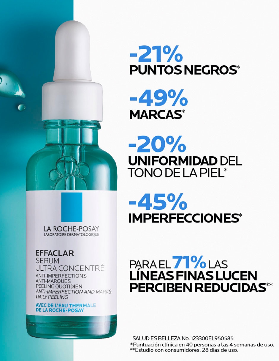 Sérum antiacné Ultra Concentré Effaclar todo tipo piel 8