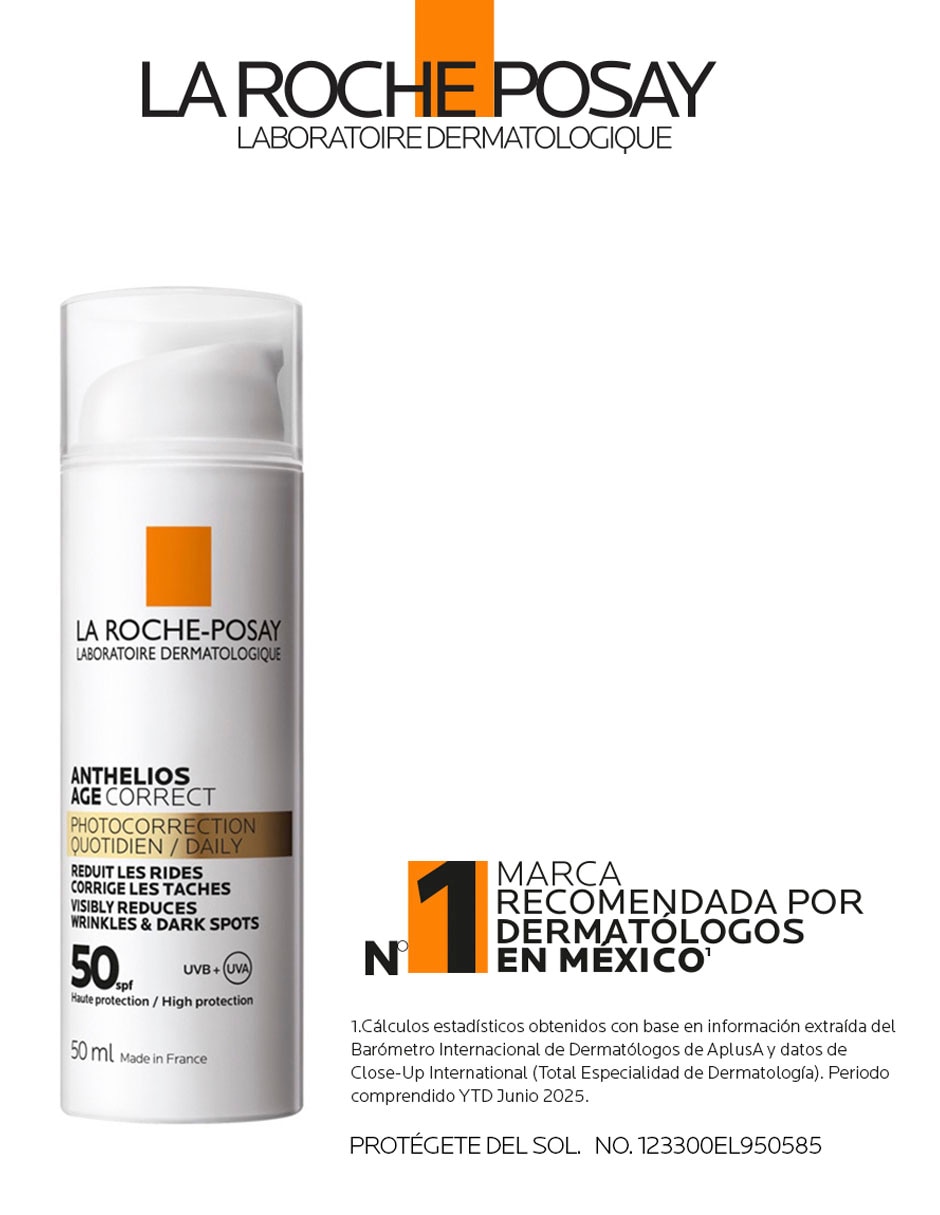 Protector solar FPS 50+ Anthelios Age Correct 50 ml 6