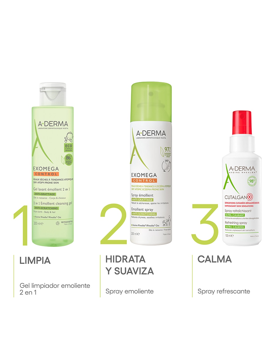 Aceite corporal Exomega Control 200 ml 5