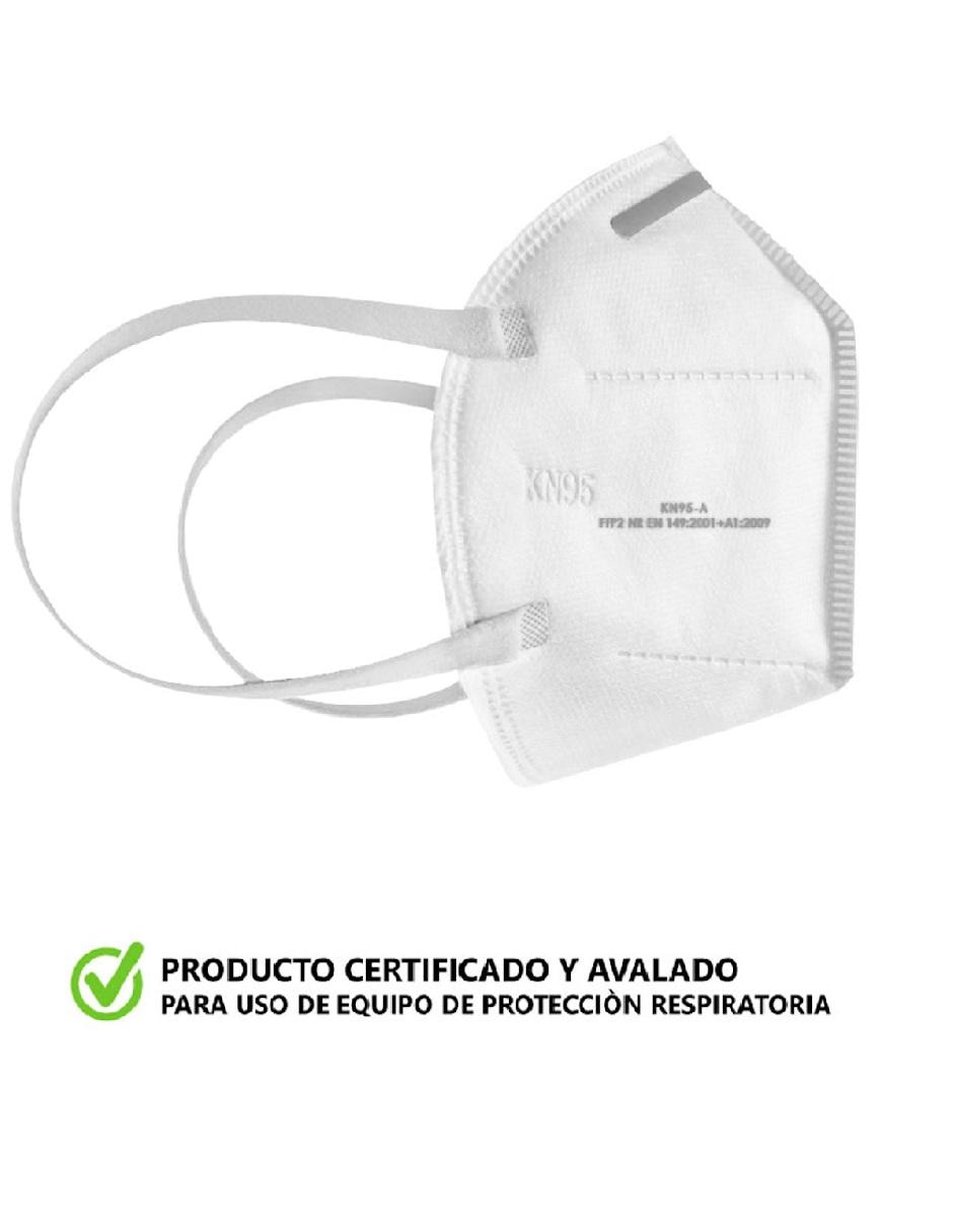 Cubrebocas N95 95 % unisex 4
