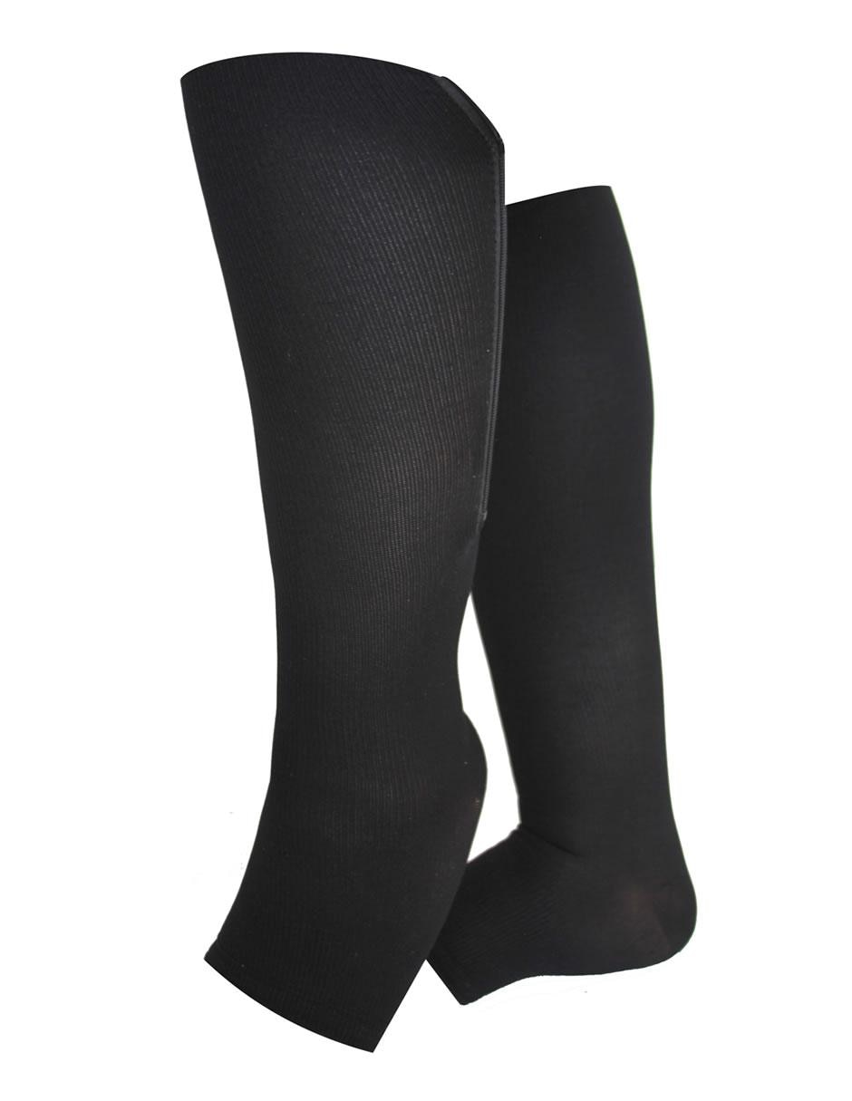 Par medias de compresión con cierre unisex