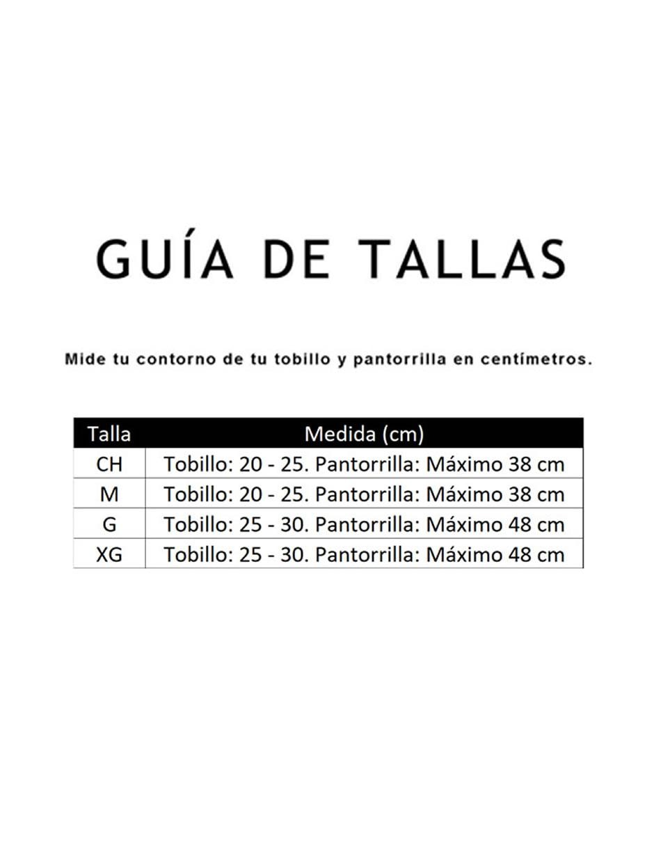 Par medias de compresión con cierre unisex 4