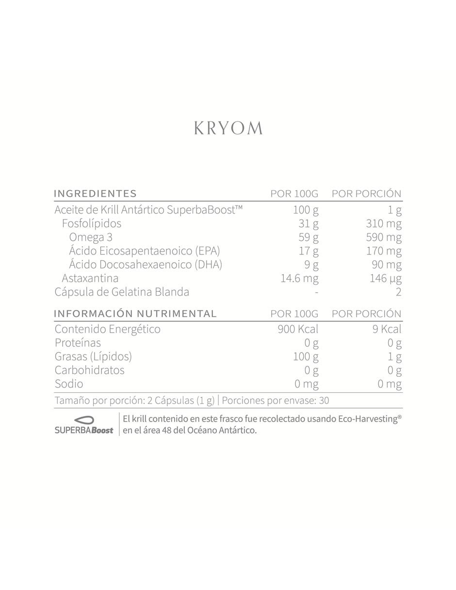 Suplemento alimenticio de 60 cápsulas 6