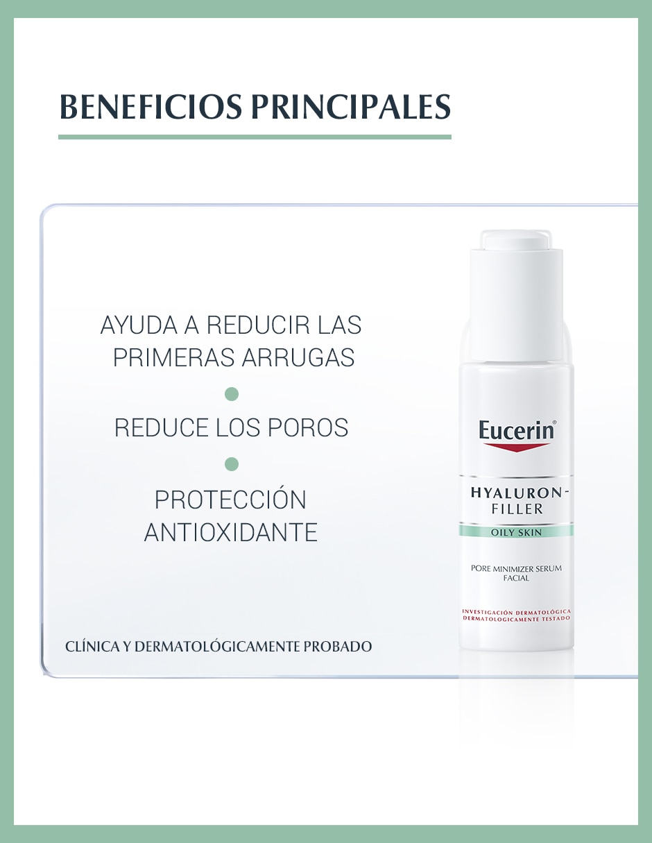 Serum hidratante Hyaluron-Filler Pore Minimizer facial Hyaluron Filler de piel grasa 30 ml 2