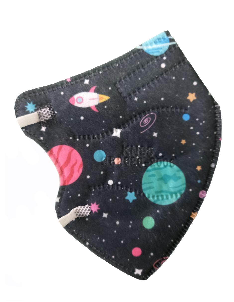 Cubrebocas de algodón FFP1 78 % infantil unisex 2