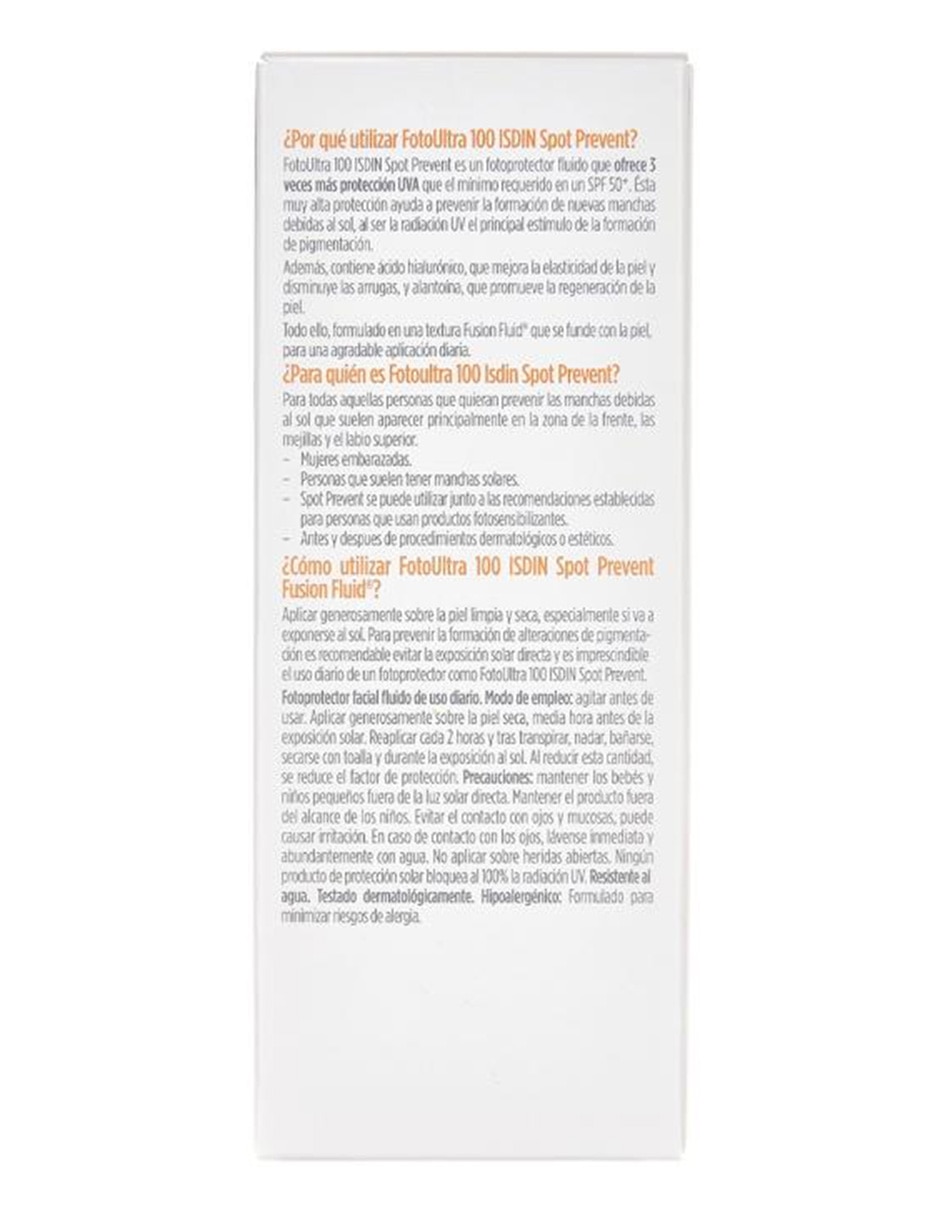 Protector solar FPS 50 sport prevent fusion fluid 50 ml 2