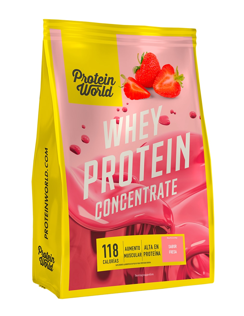 Proteína sabor fresa 2