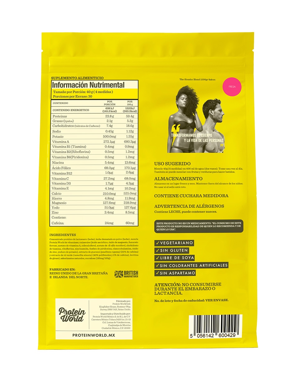 Proteína sabor fresa 3