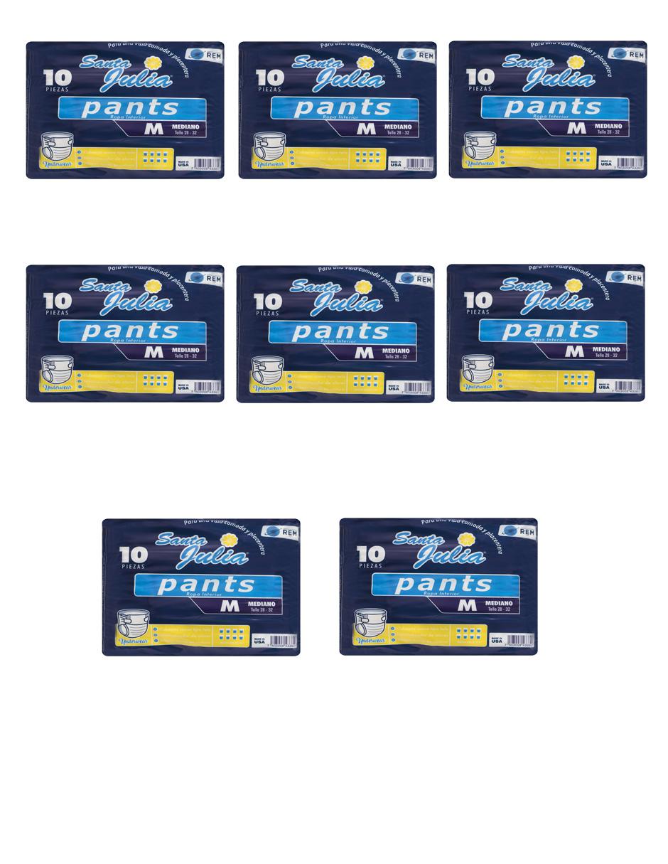 Set pañales tipo calzón para adulto 80 piezas 3