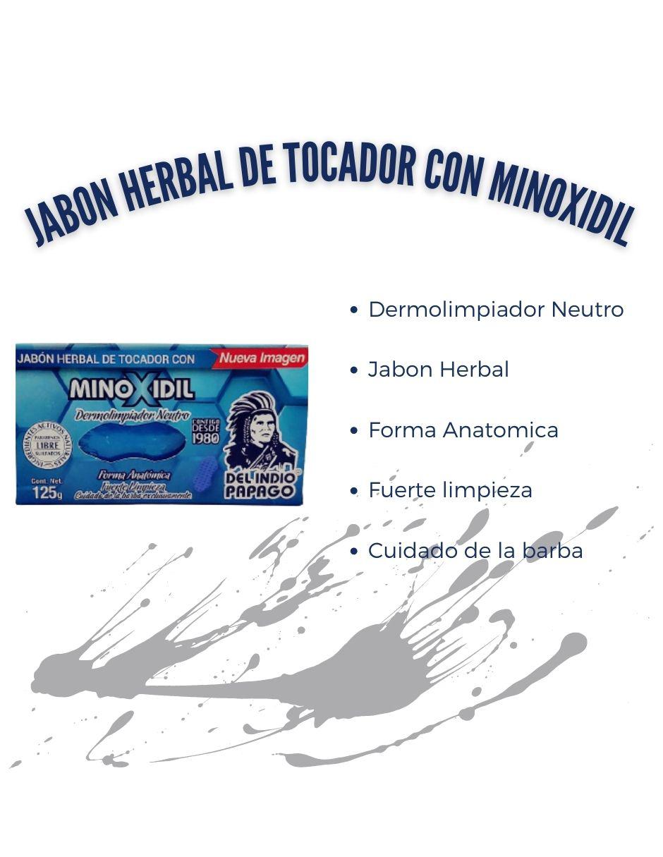 Set jabones de minoxidil Estimula Crecimiento 4 piezas 4