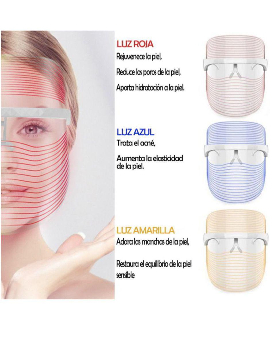 Mascarilla LED facial 7
