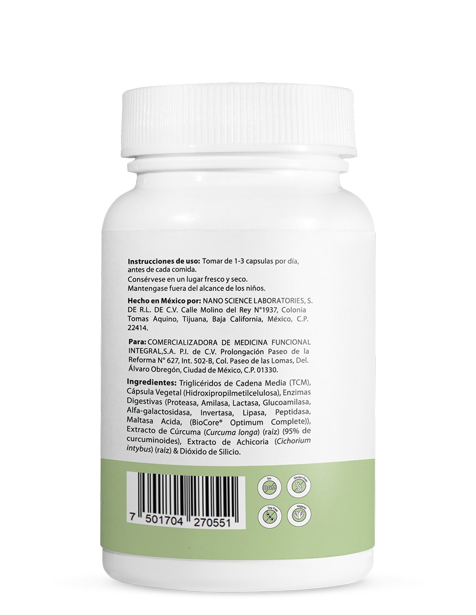 Multizyme mineral cápsulas unisex 2