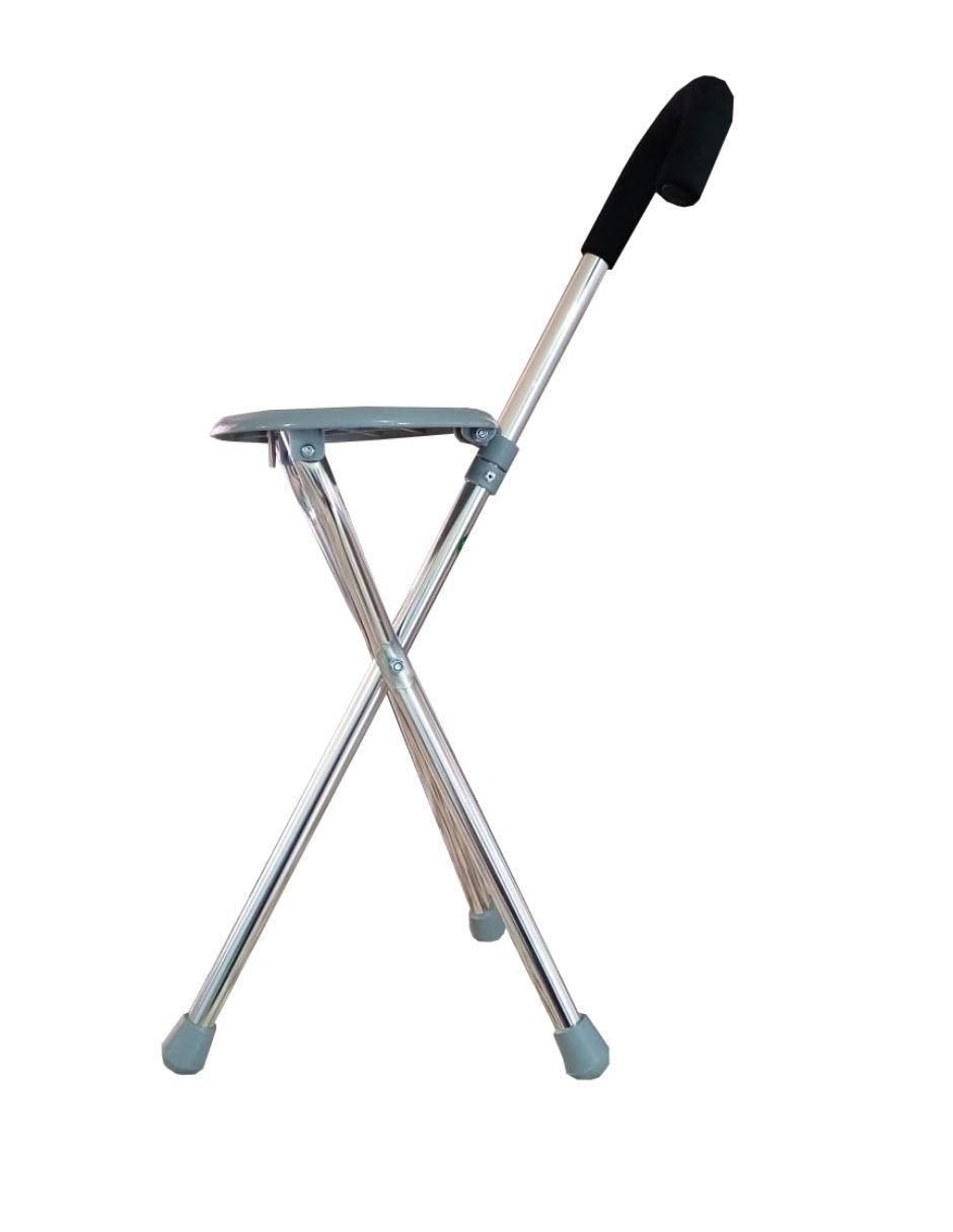 Bastón tripie con asiento 3