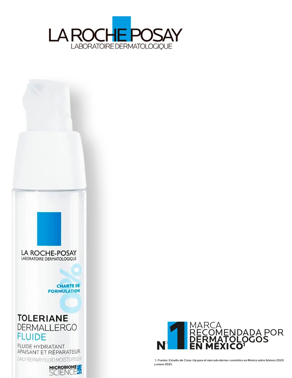 Crema facial recomendada para calmar y aliviar la piel de día y noche Toleriane para todo tipo piel 2