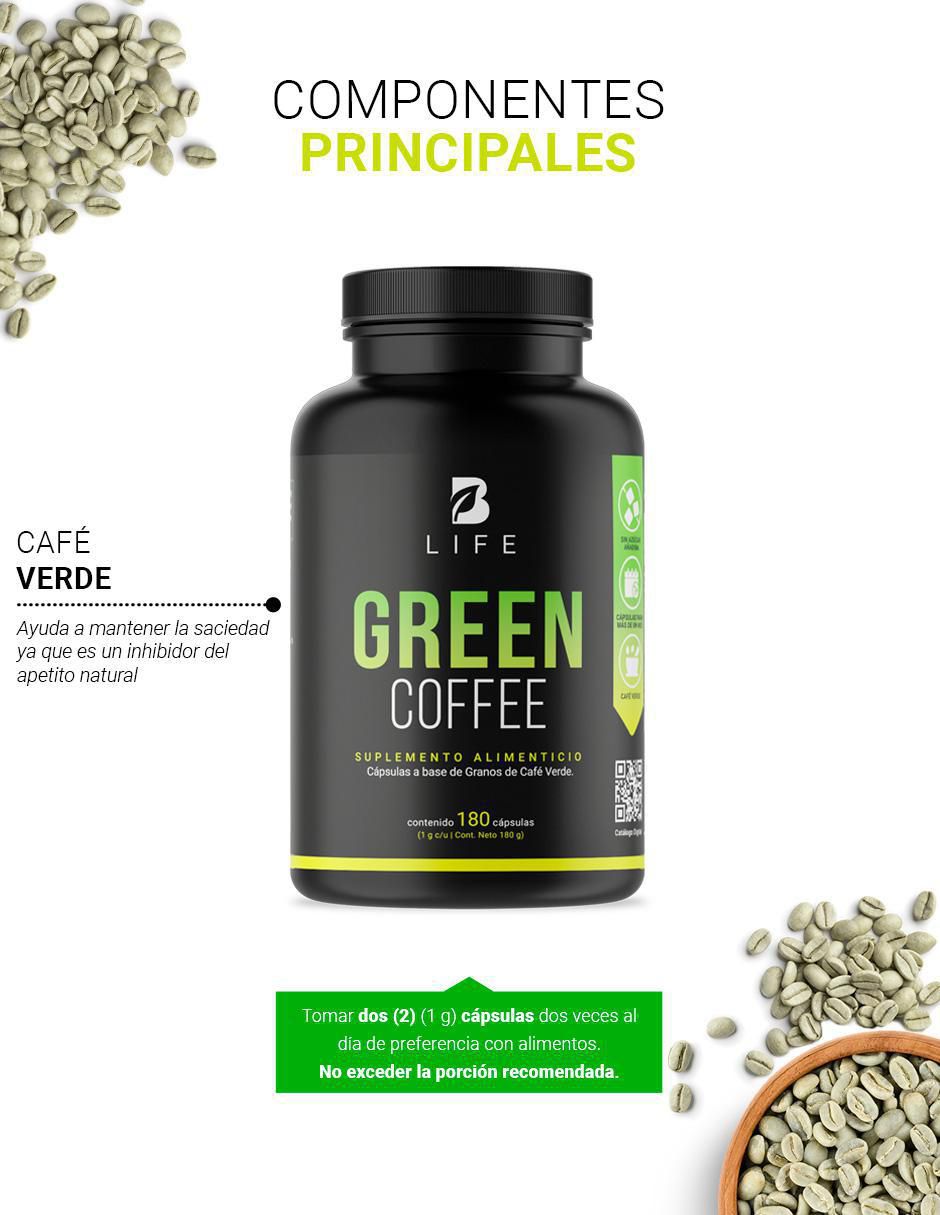 Suplemento Alimenticio Café Verde Puro 3