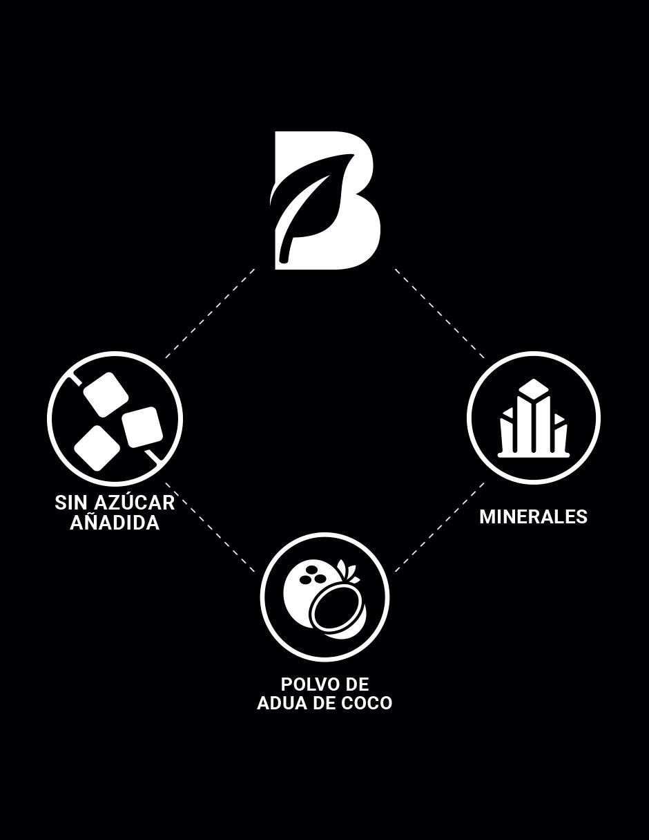 Suplemento Alimenticio Electrolitos con Polvo de Agua de Coco 4