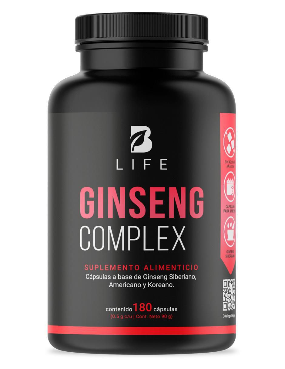 Suplemento Alimenticio Ginseng de Tres Fuentes Premium