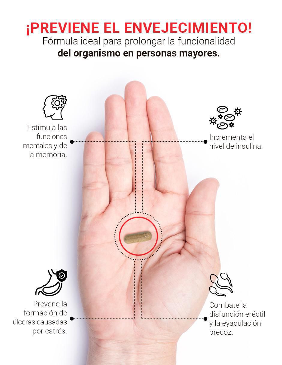 Suplemento Alimenticio Ginseng de Tres Fuentes Premium 4