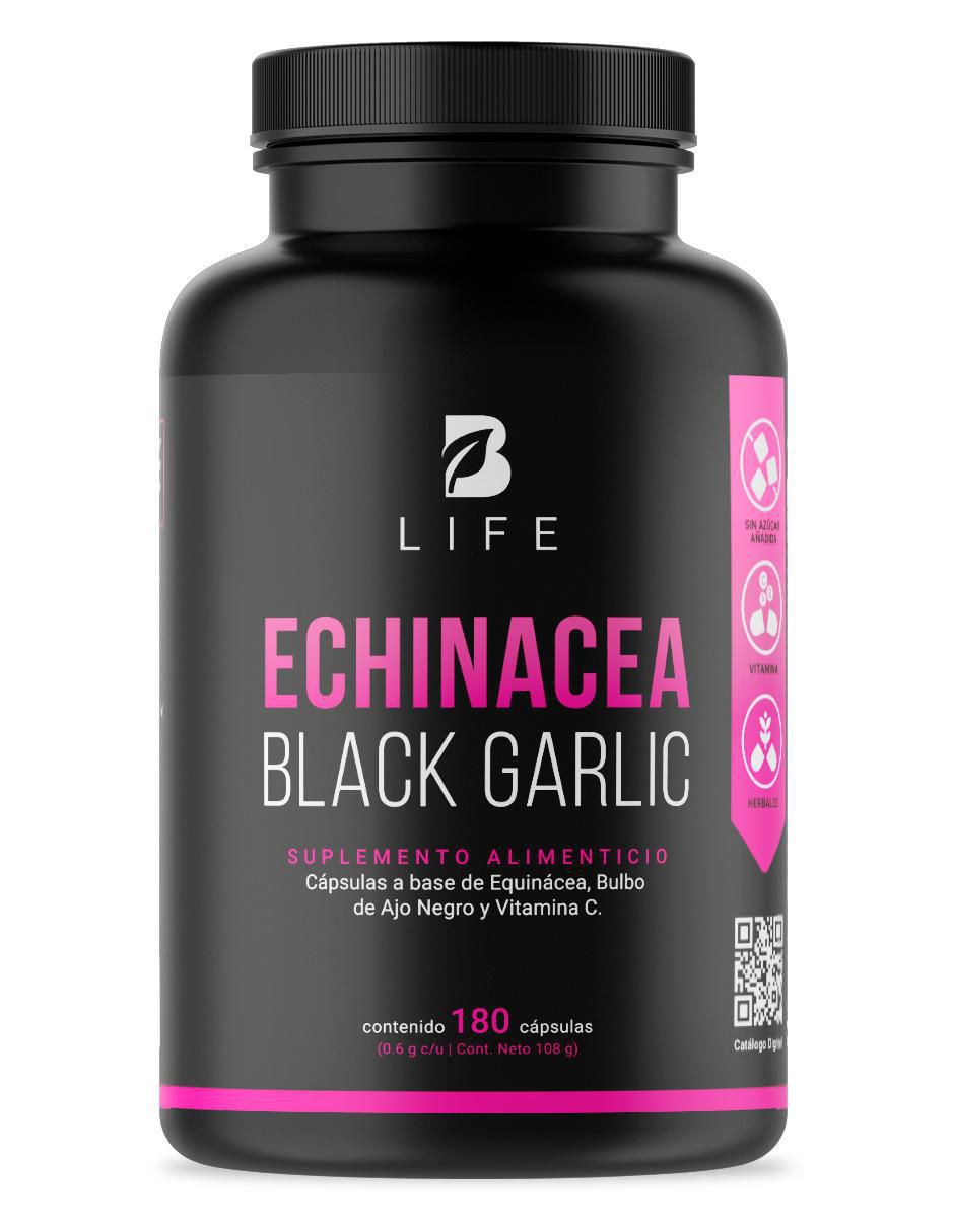 Suplemento Alimenticio Equinácea con Ajo Negro Vitamina C