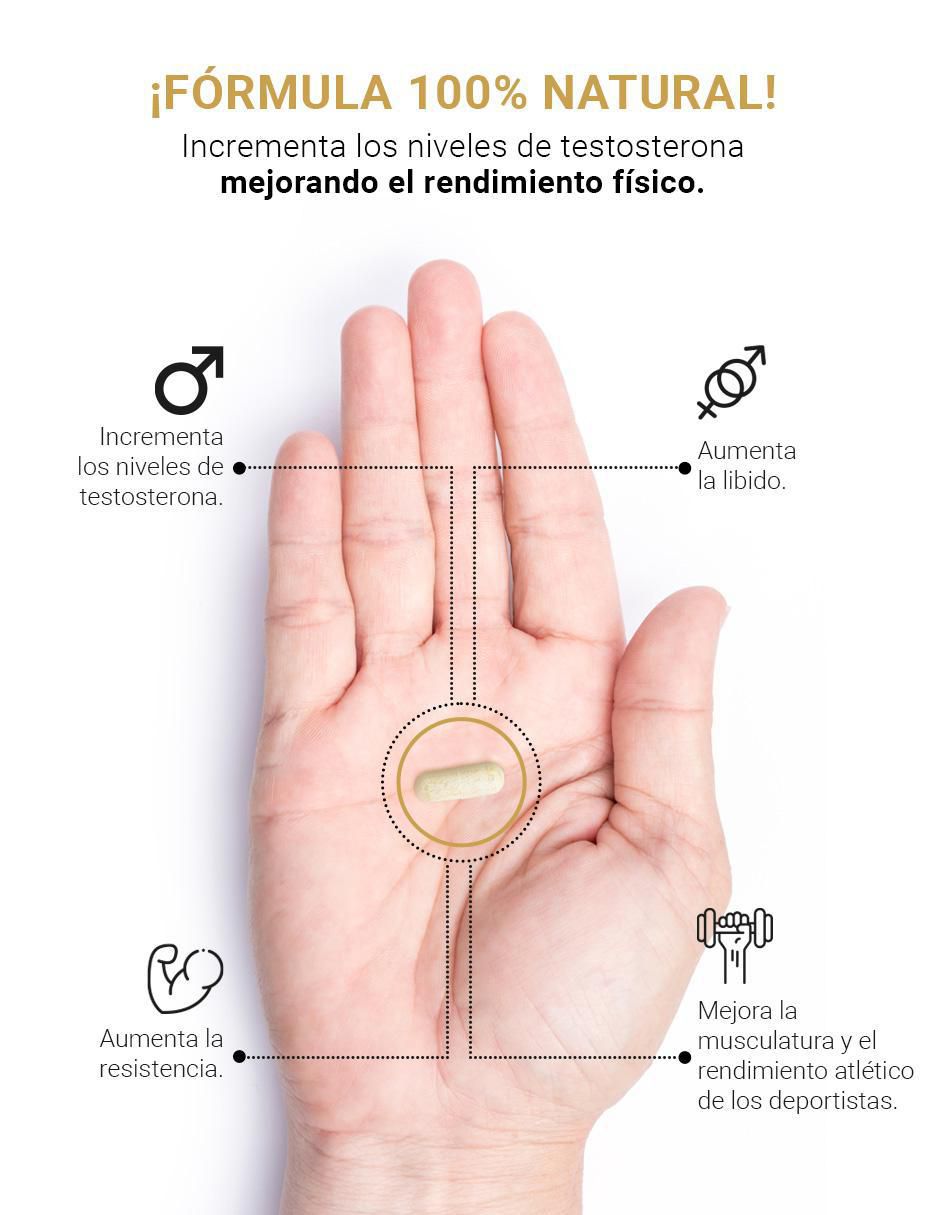 Suplemento Alimenticio Testosterona Hombre 2