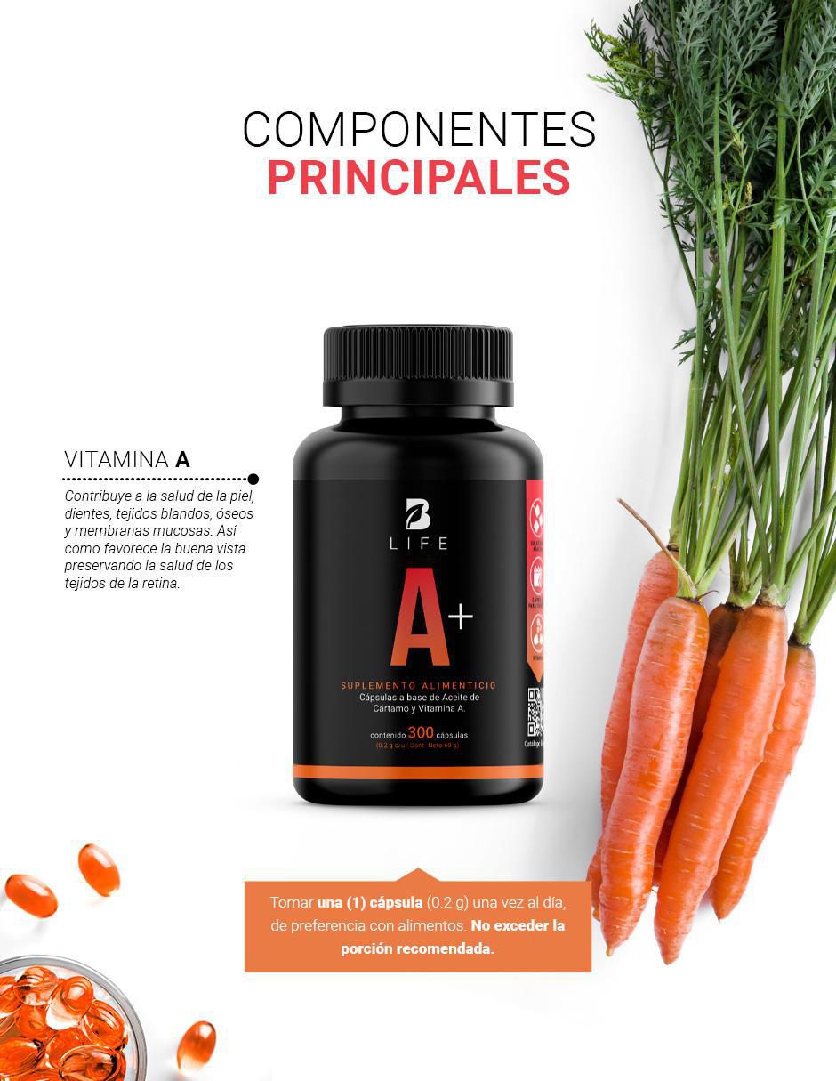 Suplemento Alimenticio Vitamina A 3