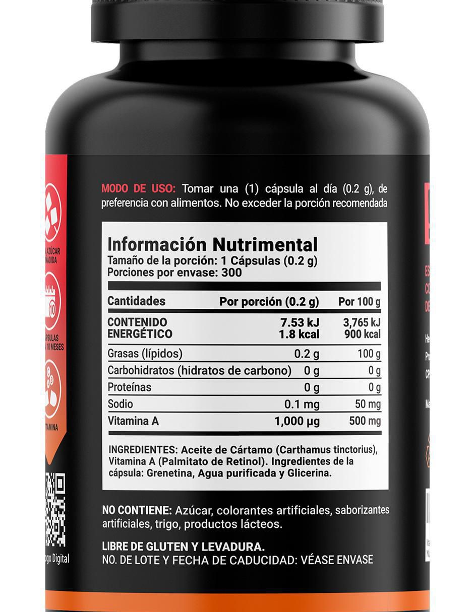 Suplemento Alimenticio Vitamina A 4
