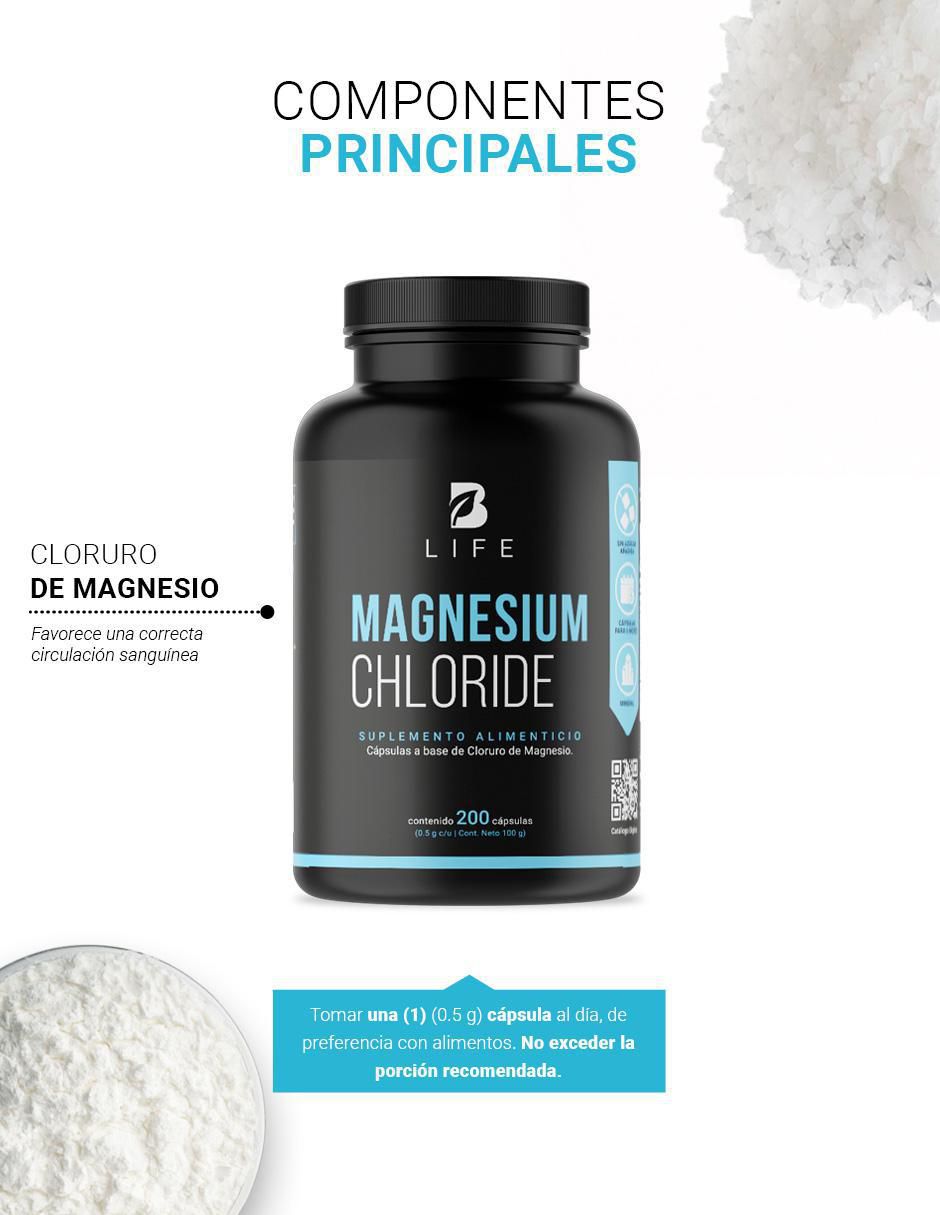 Suplemento Alimenticio Cloruro de Magnesio 3