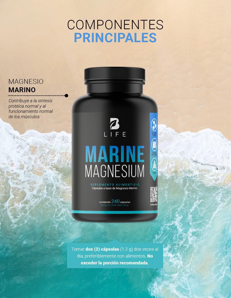 Suplemento Alimenticio Magnesio Marino 3