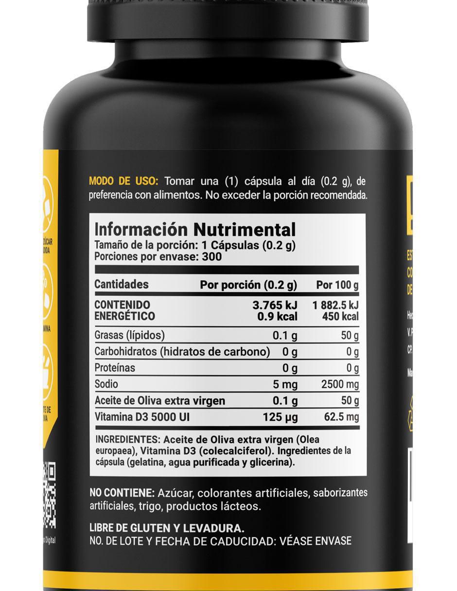 Suplemento Alimenticio Vitamina D3 4