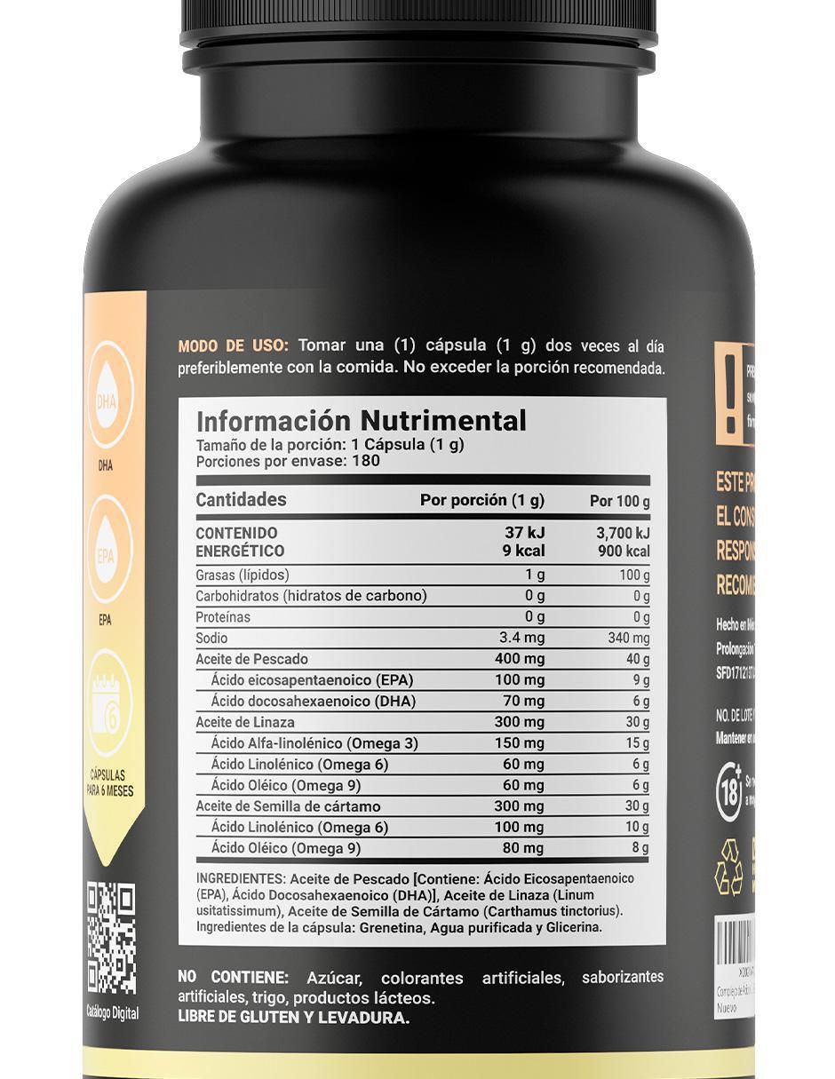 Suplemento Alimenticio Omega 369 4