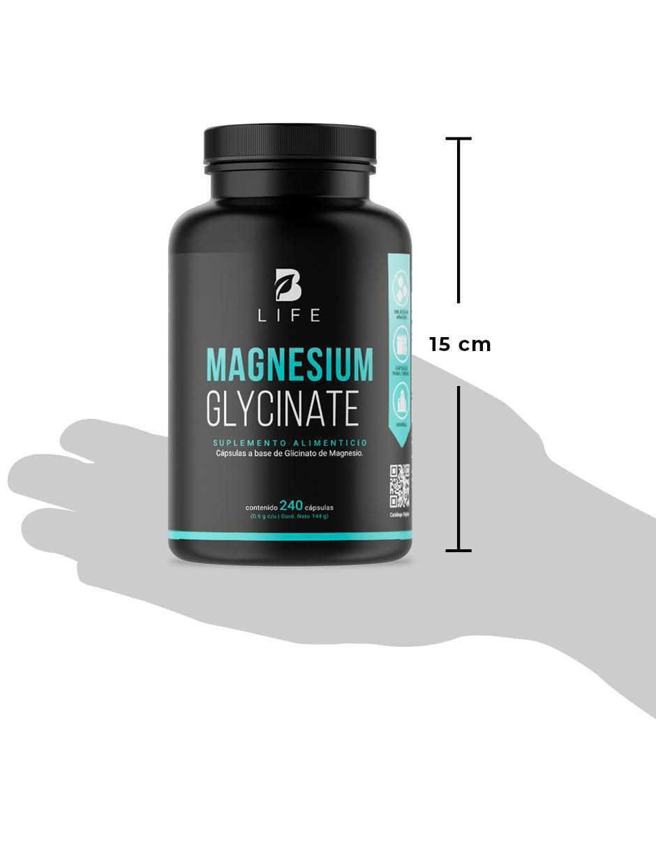 Suplemento Alimenticio Glicinato de Magnesio 5