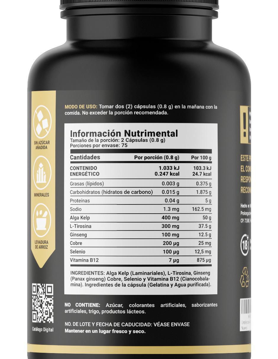 Suplemento Alimenticio Tiroides 5