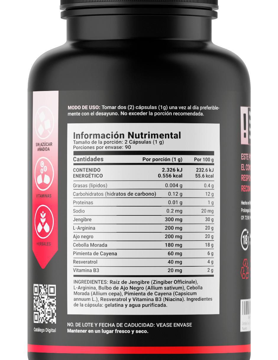 Suplemento Alimenticio Complejo para la Circulación 4