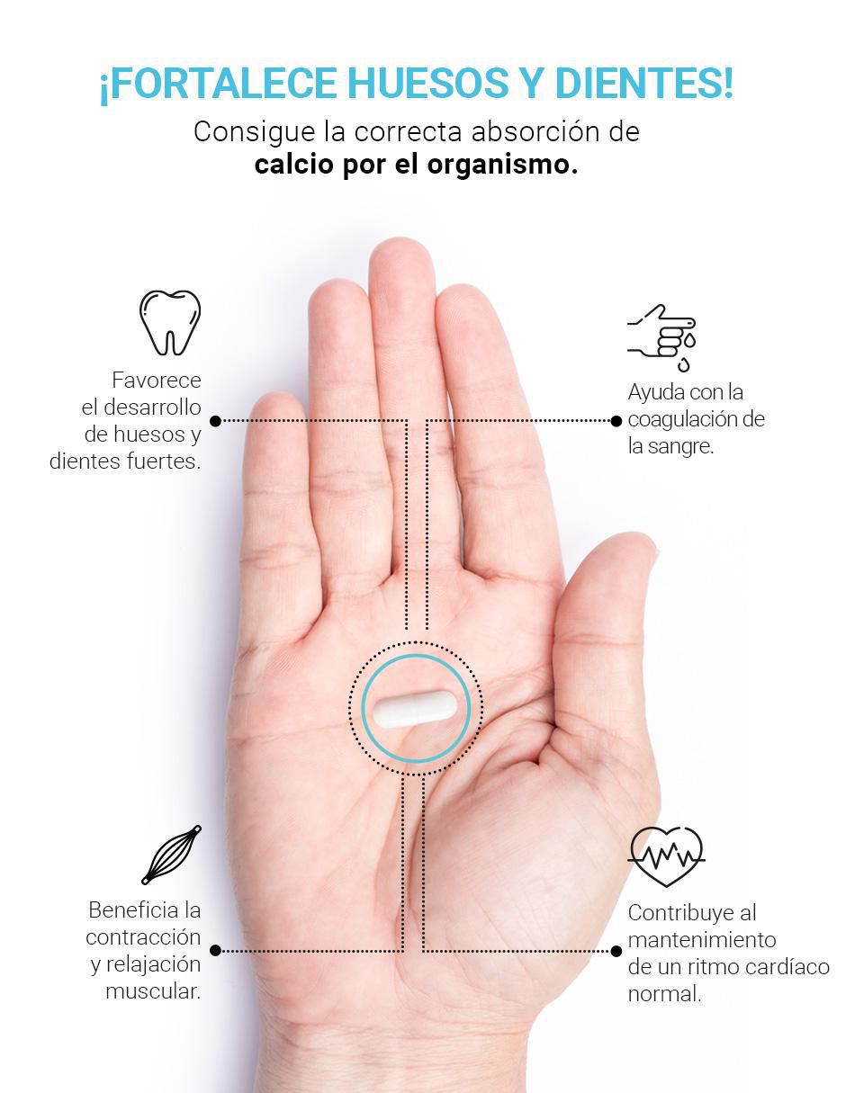 Suplemento Alimenticio Calcio más D3 2