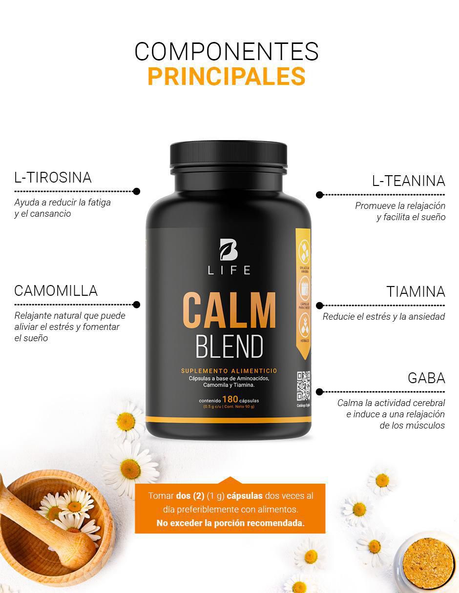 Suplemento Alimenticio Calm Blend 3
