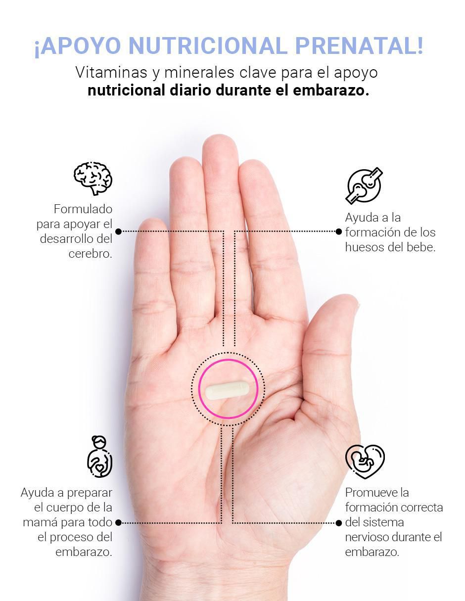 Suplemento Alimenticio Multivitamínico Prenatal 2