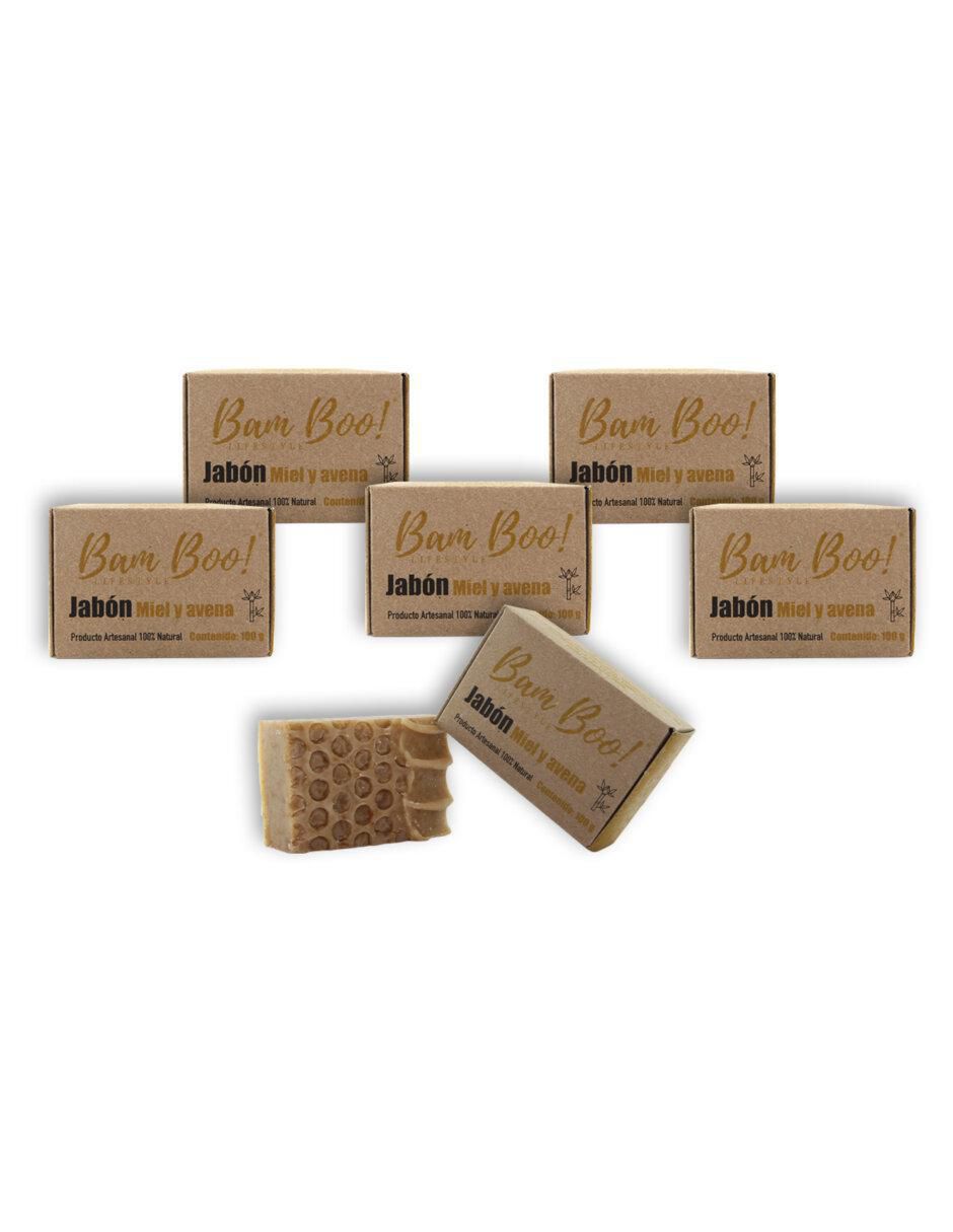 Jabón corporal miel y avena