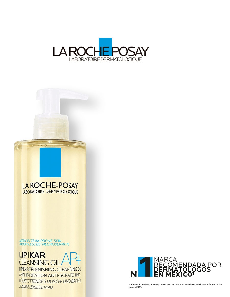 Limpiador corporal Cleansing Oil AP+ Lipikar para purificar 2