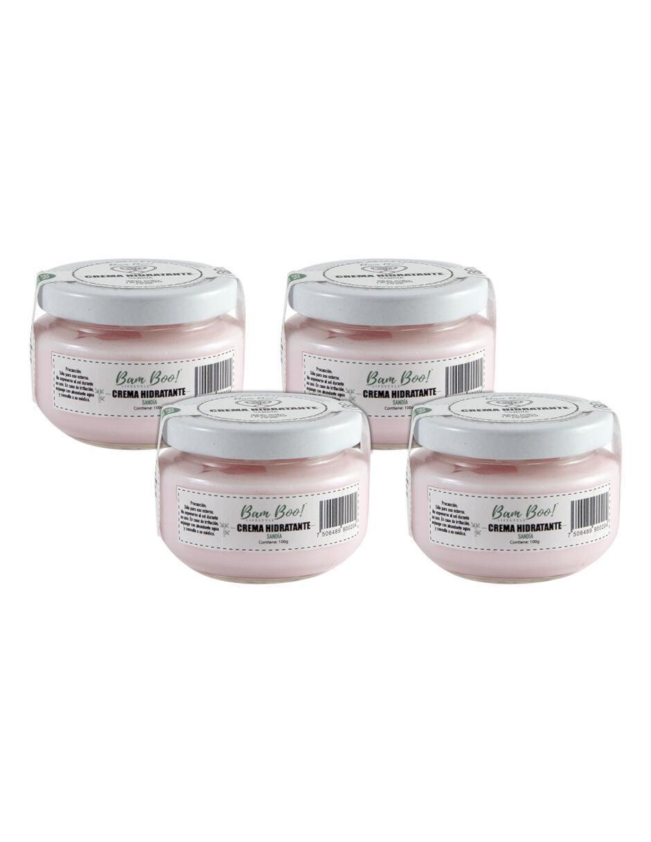 Set de 4 Cremas para rostro y cuerpo sandía