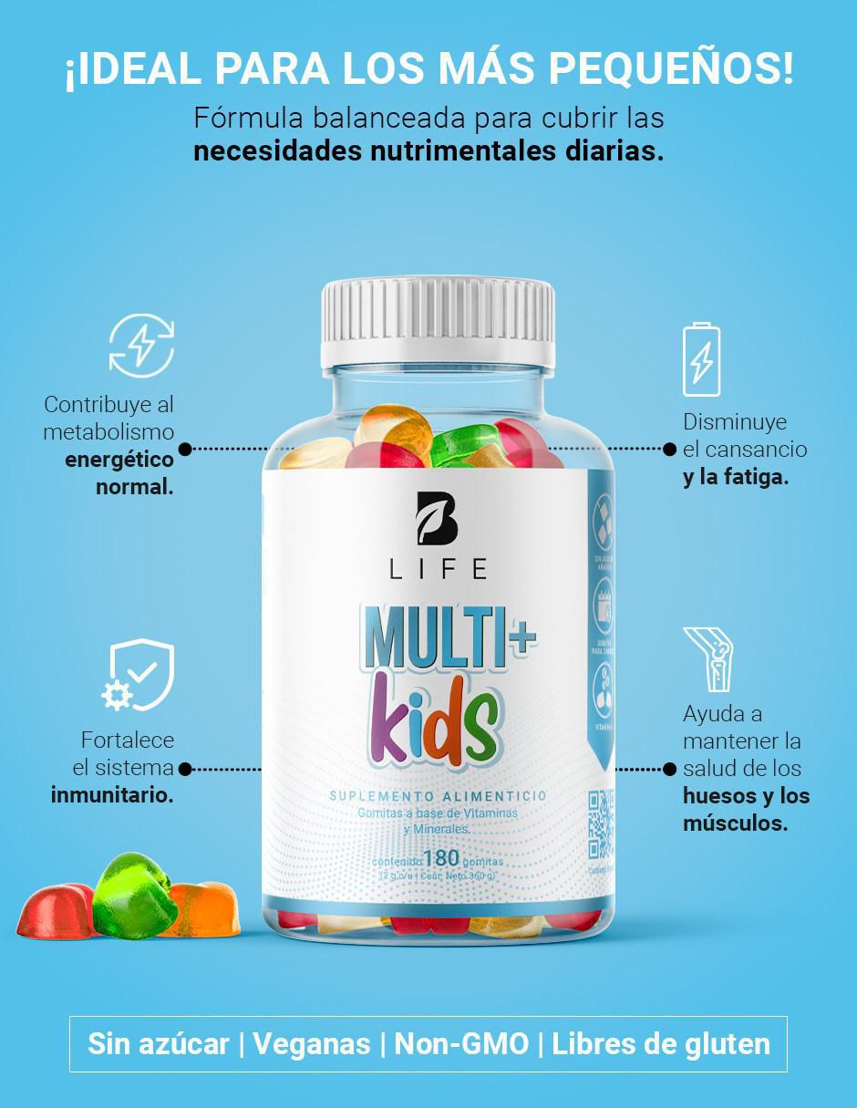 Multivitamínico Gomitas Veganas para niños 2