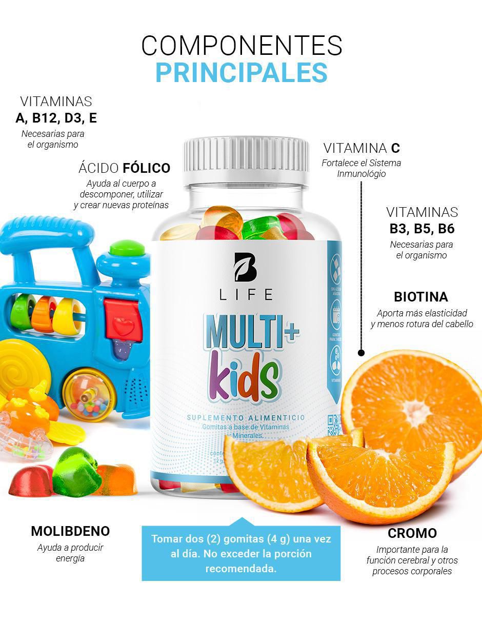 Multivitamínico Gomitas Veganas para niños 3