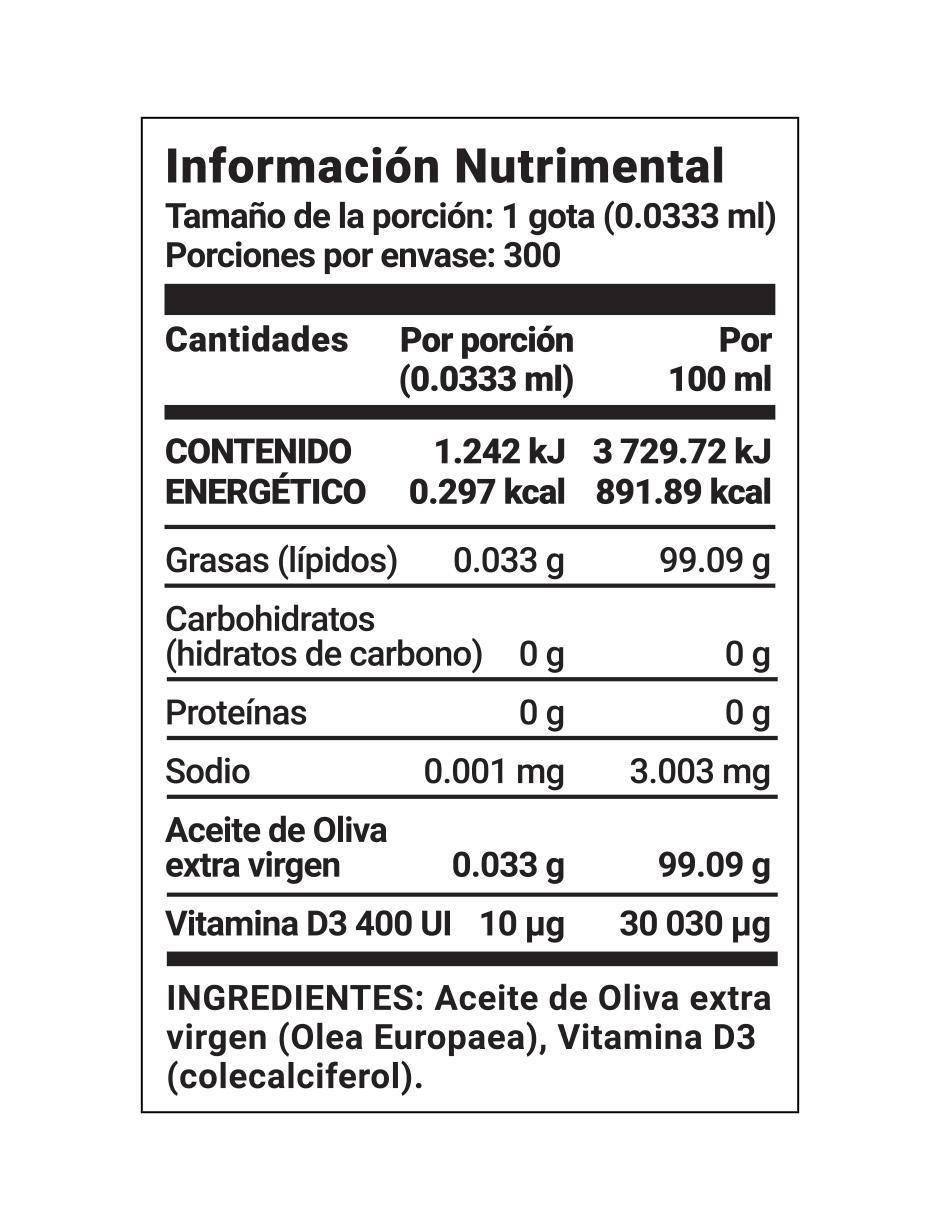 Multivitamínico para niños vitaminas D3 en gotas 4